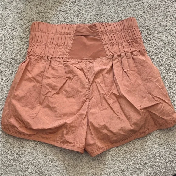 Free People Apricot Athletic Workout Shorts - Picture 4 of 6